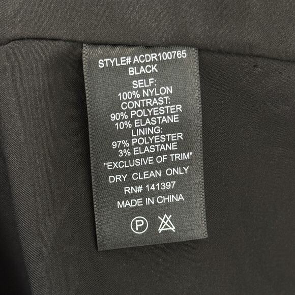 ASTR The Label Leilani Lace Bustier Mini Dress Womens XS Lace Black Whimsigoth - Picture 7 of 11